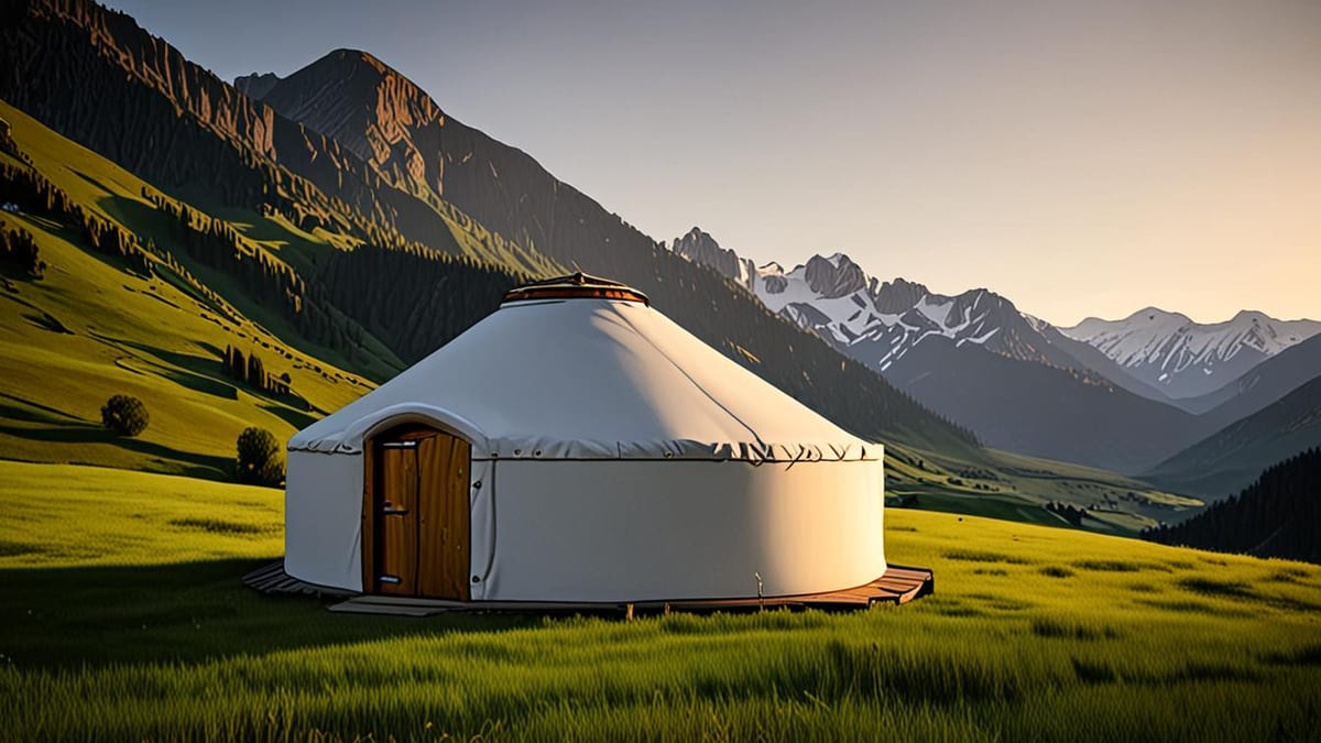 glamping in yurts, domes and safari tents